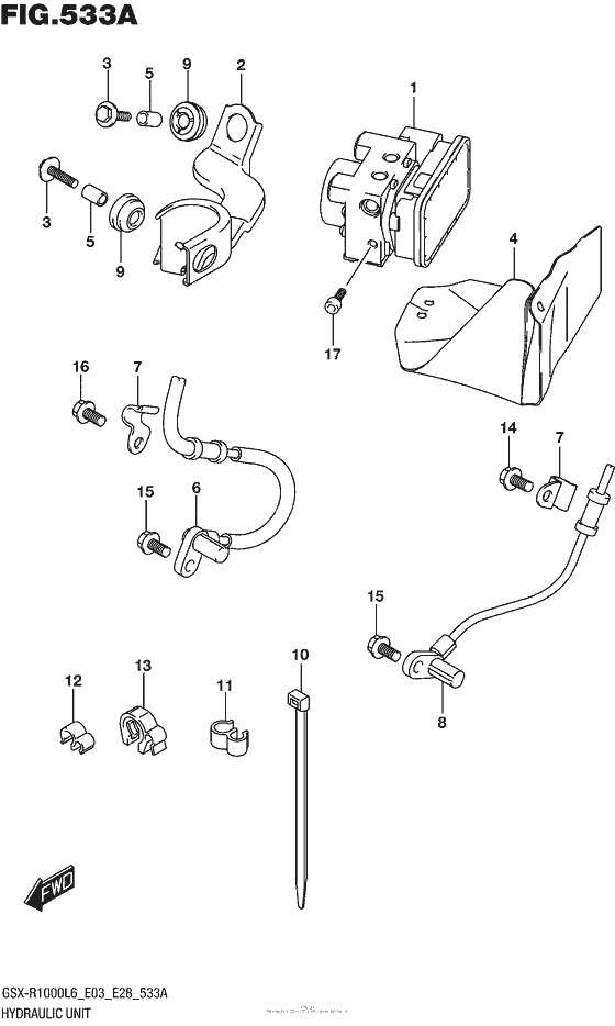 Hydraulic Unit (Gsx-R1000Al6 E28)