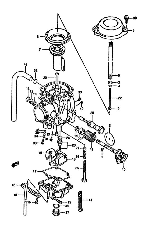 Carburetor assy