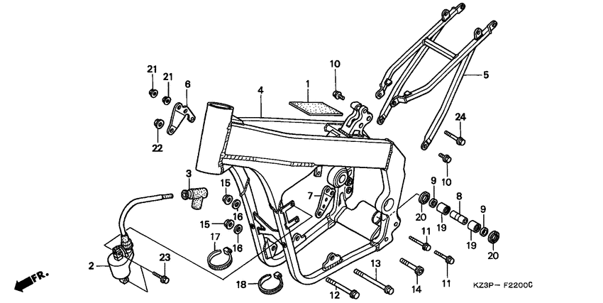 Frame body