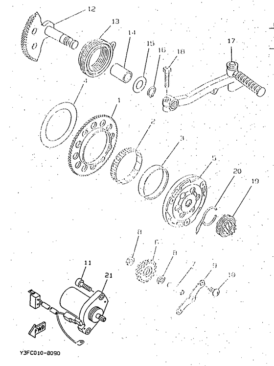 CW50RSP Стартер
