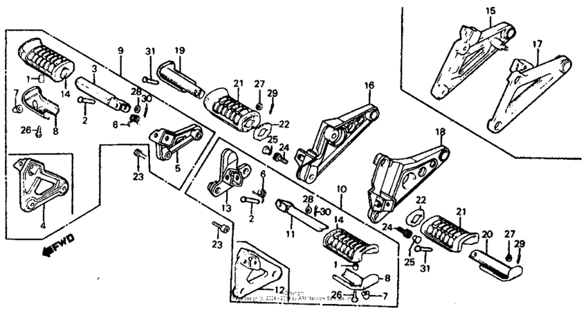 Footpegs