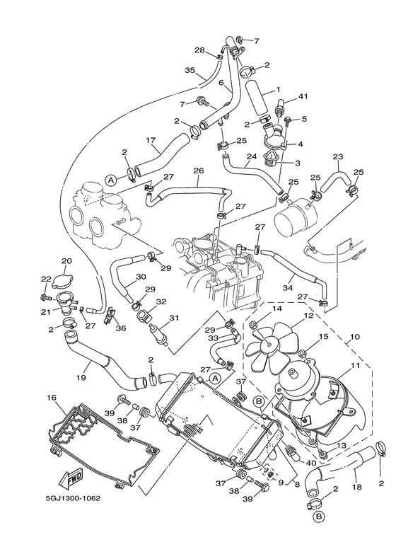 Radiator & hose