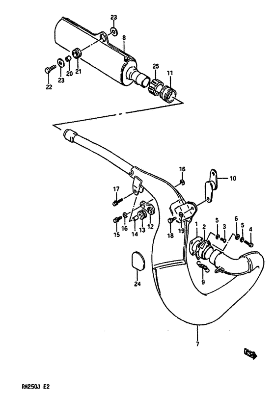 Muffler comp