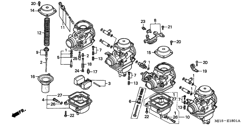 Carburetor assy