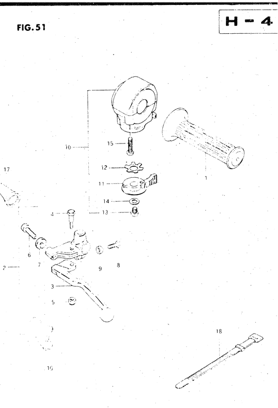 Left handle switch