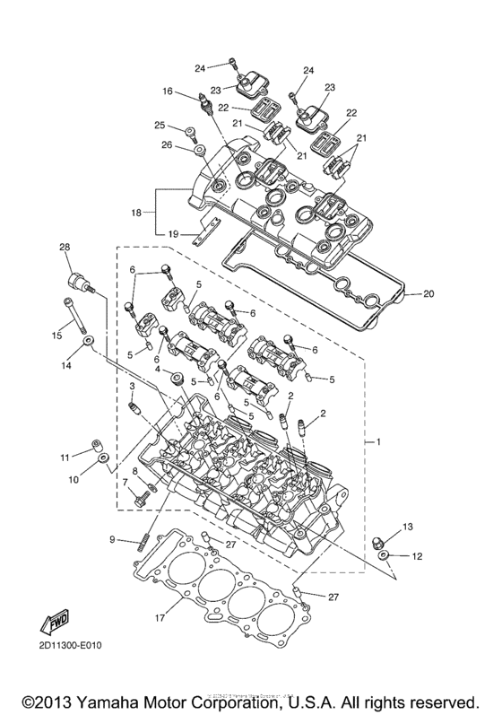FZ1 Головка цилиндров