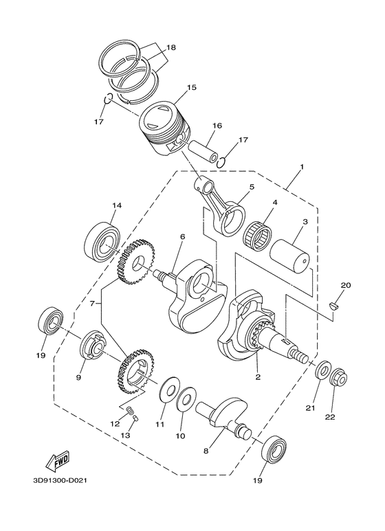 Crankshaft & piston