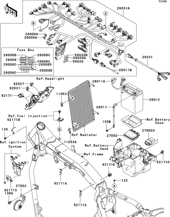 Chassis electrical equipment(a1h)