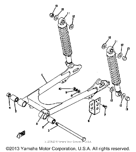 Rear arm - rear cushion