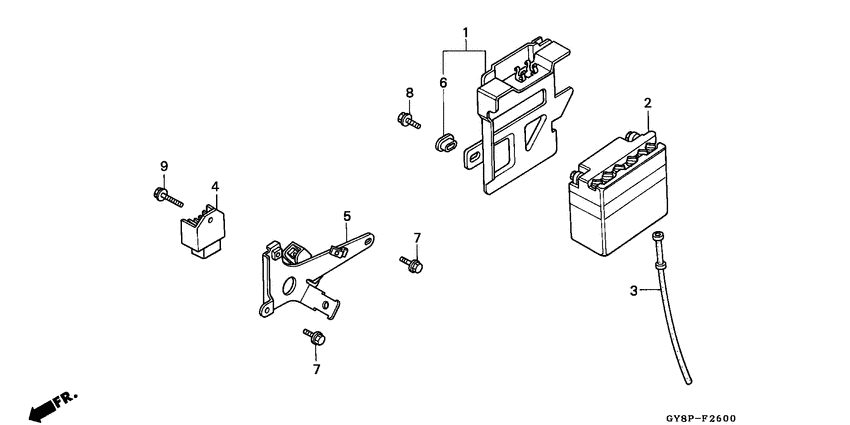 Battery/regulator