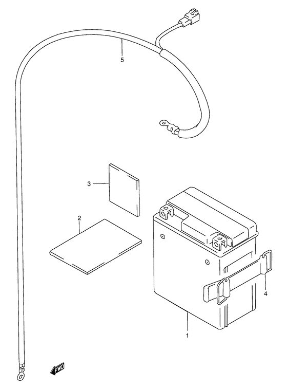 DF200 Аккумулятор