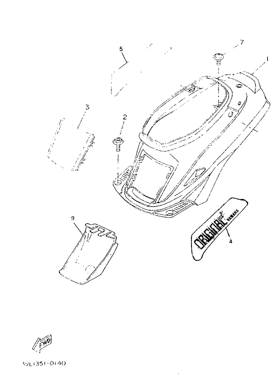 Side cover / oil tank