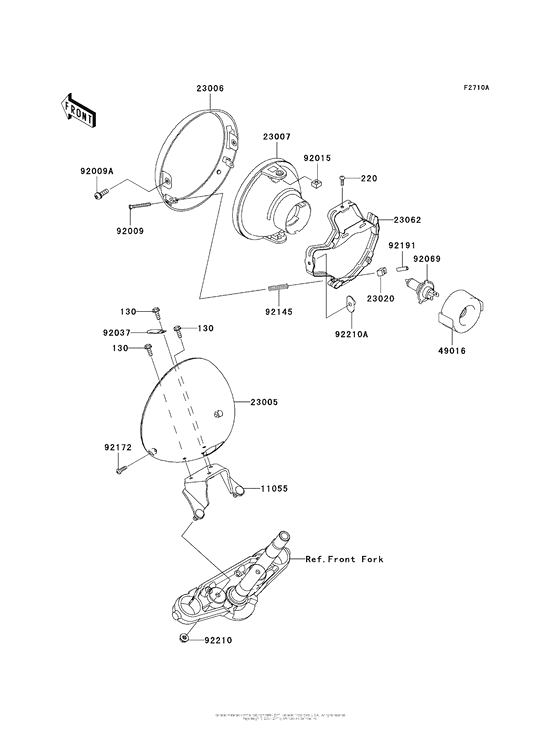 Headlight(S)(D9F/daf)