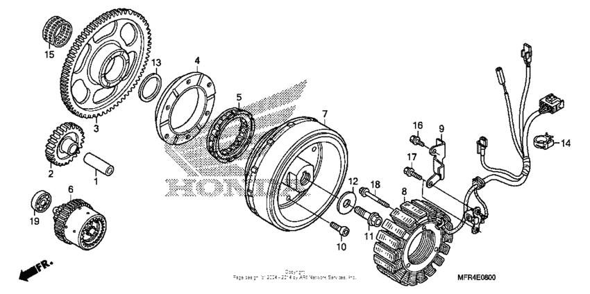 VT1300CX (ABS) Генератор