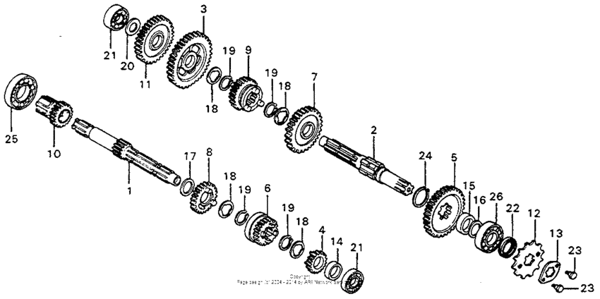 XL75 Трансмиссия