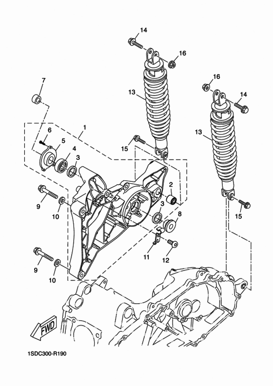 Rear arm & suspension