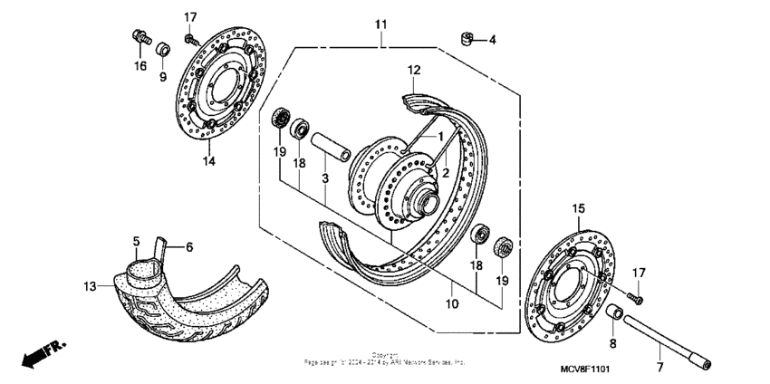 Front wheel (2)