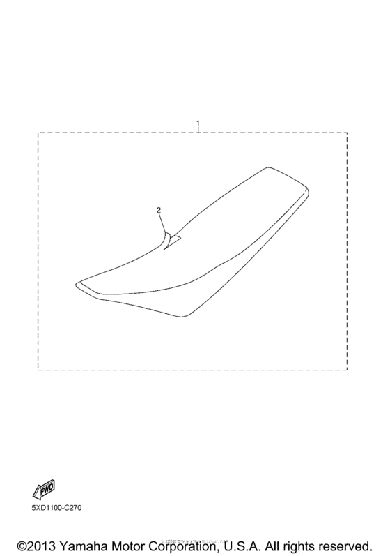 WR250F Сиденье