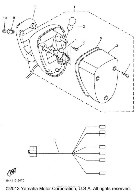 XVZ13ATHC Фонарь