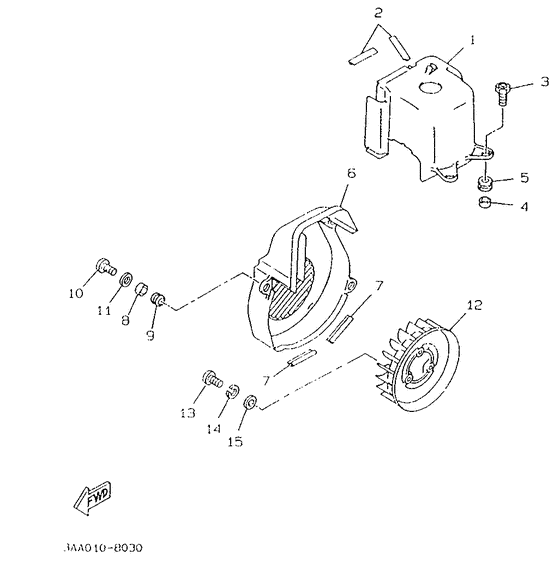 CW50 Кожух вентилятора