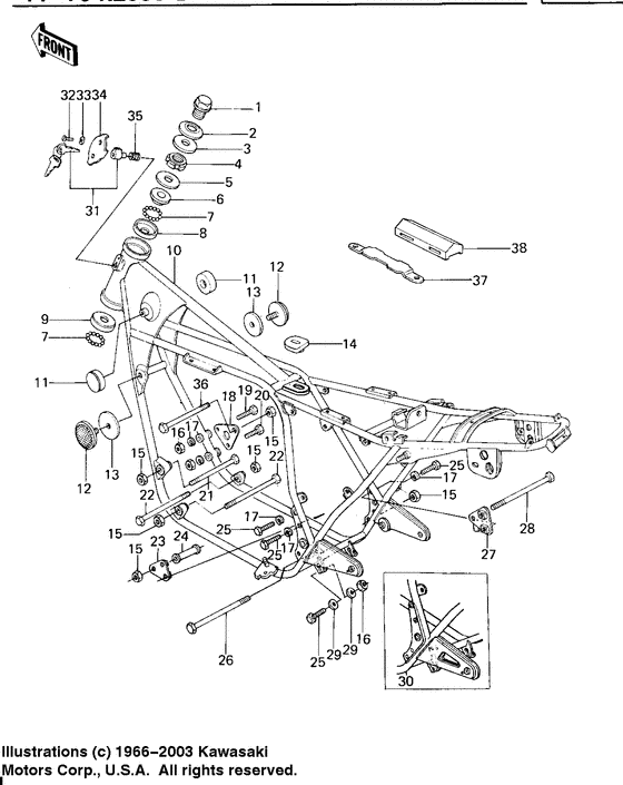 Frame/frame fittings