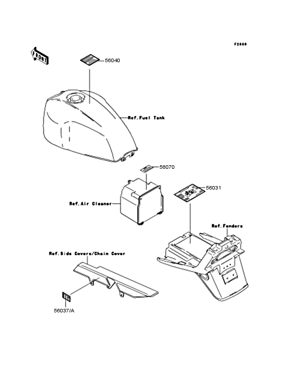 ZR400 Наклейки
