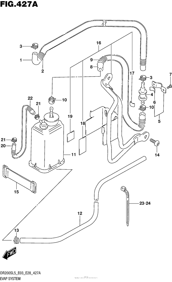 Evap System (Dr200Sel3 E33)