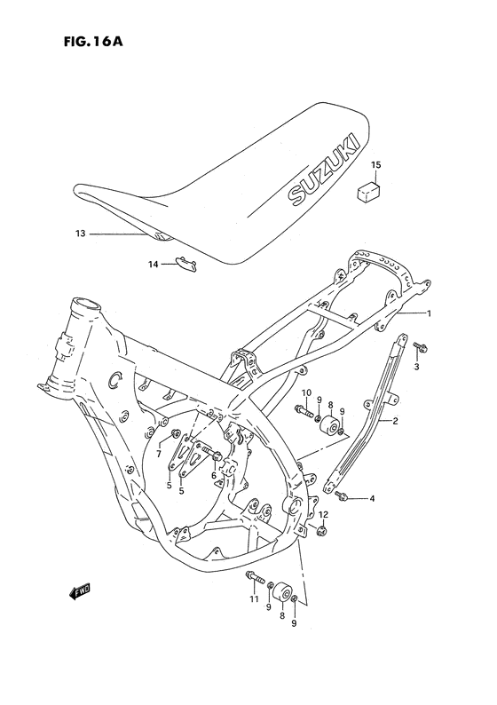 Frame - seat