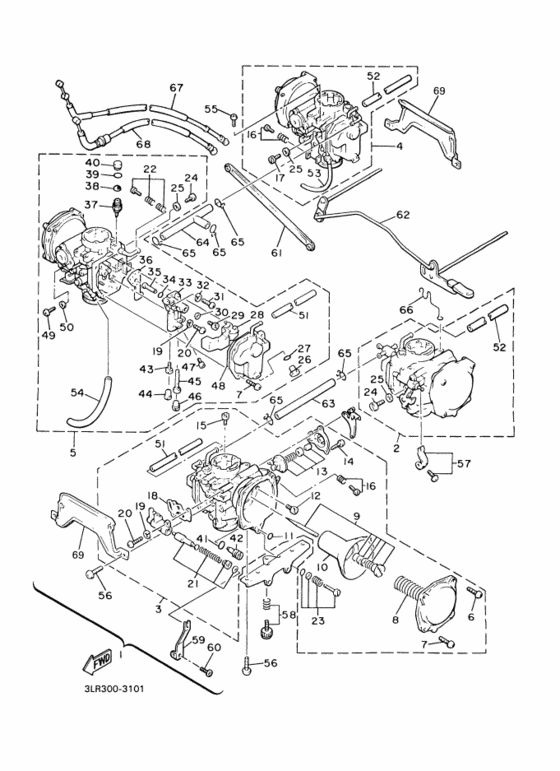 Carburetor assy