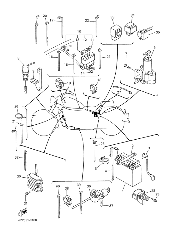 XVZ1300A Электрика 1