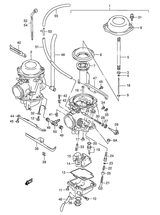 Carburetor assy