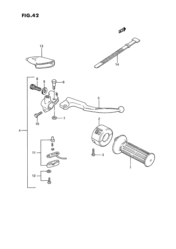 Right handle switch
