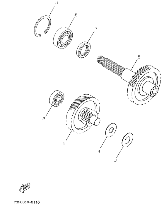 CW50 Трансмиссия
