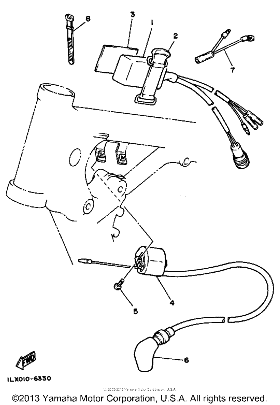 YZ125S Электрика