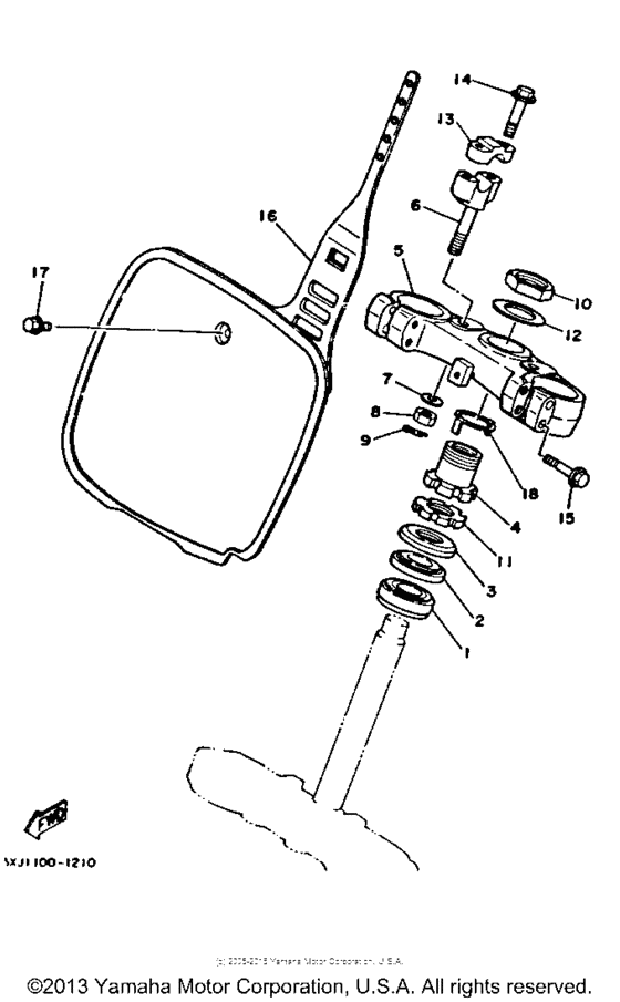 YZ250B1 Управление