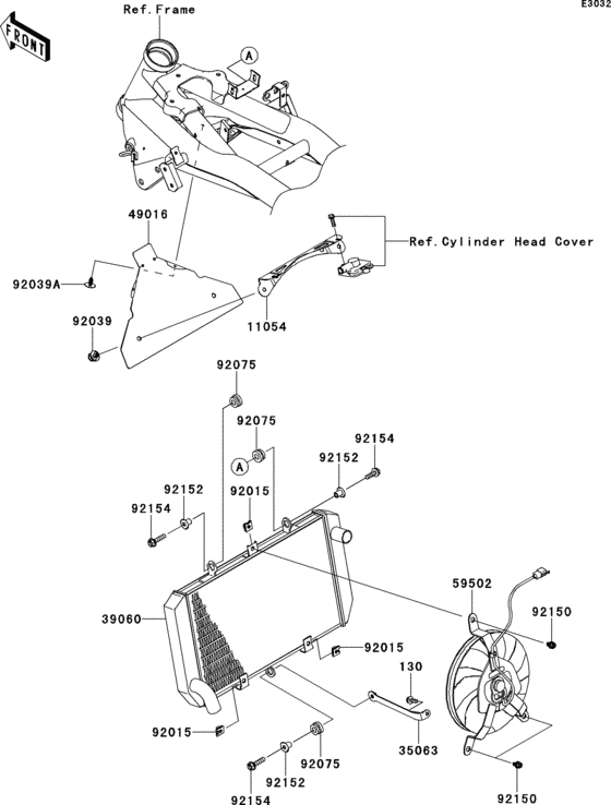 ZR800 Радиатор