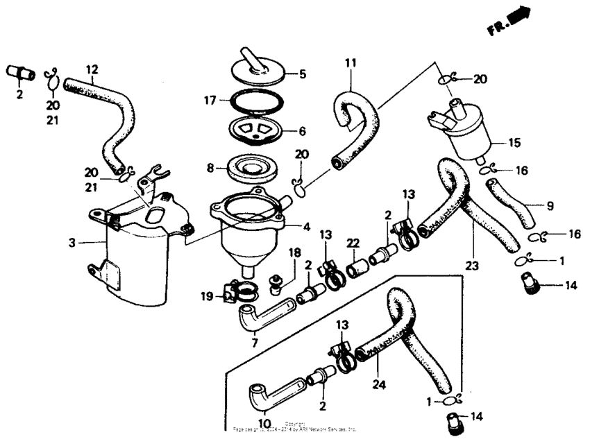 Breather separator 85-86