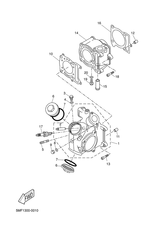 XN125 Цилиндры
