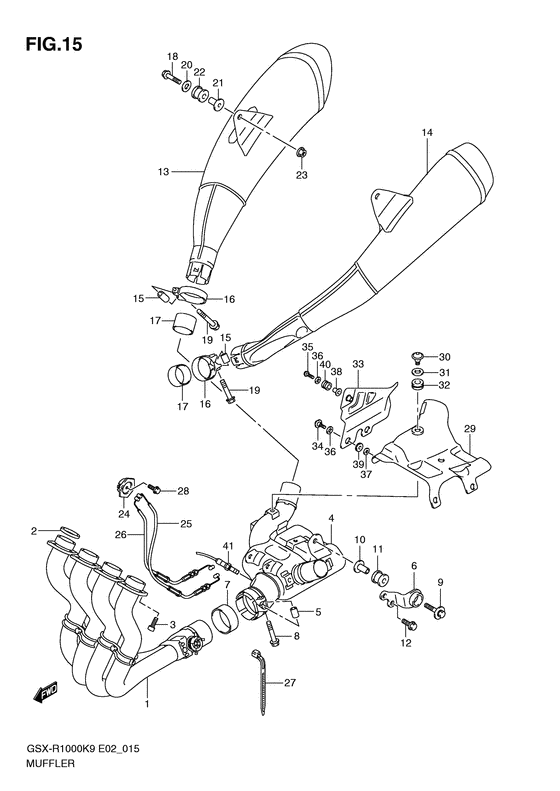 Muffler comp