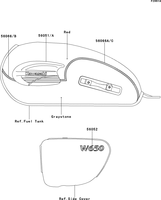 EJ650 Decals(red / graystone)(c7p)