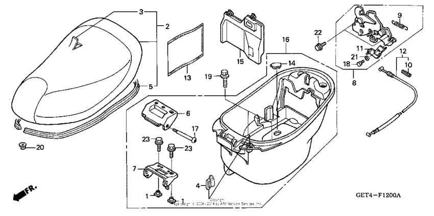 Seat + luggage box