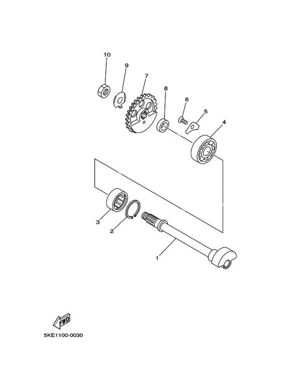 Countershaft