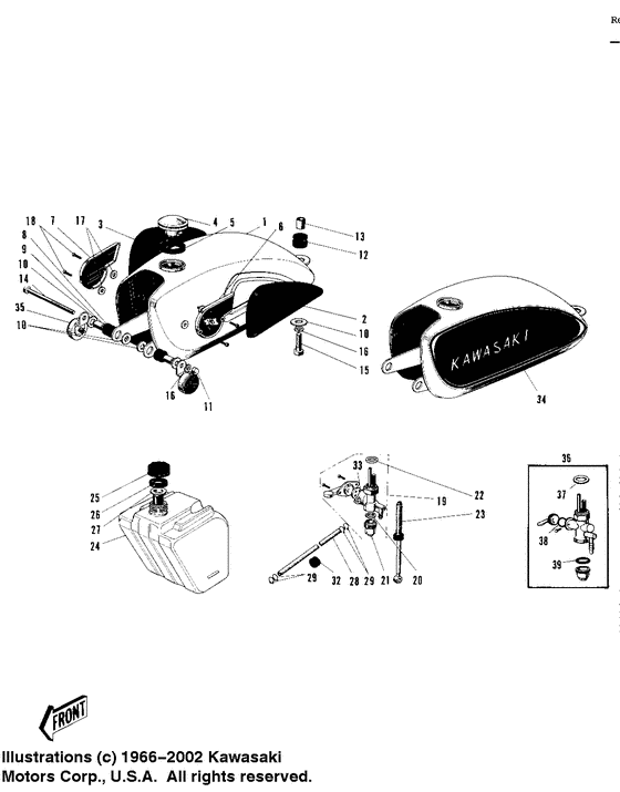 Fuel tank/oil tank