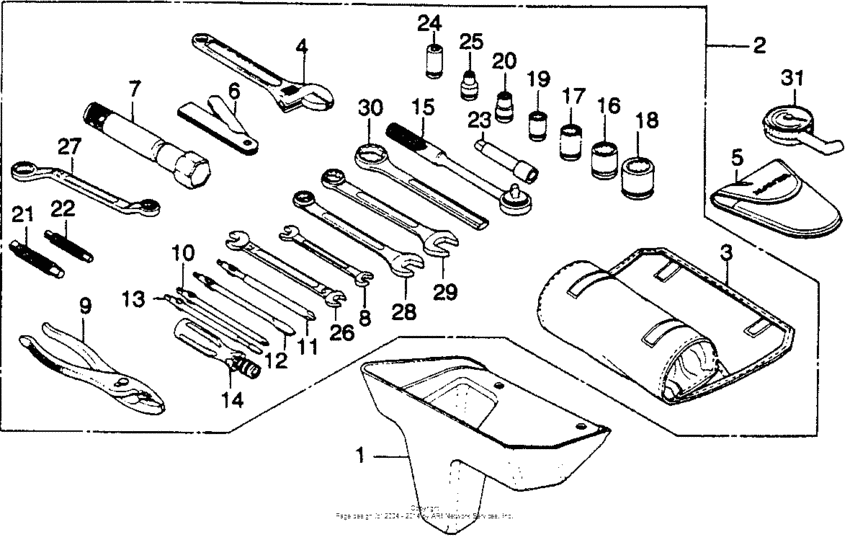 Gl1100a tools