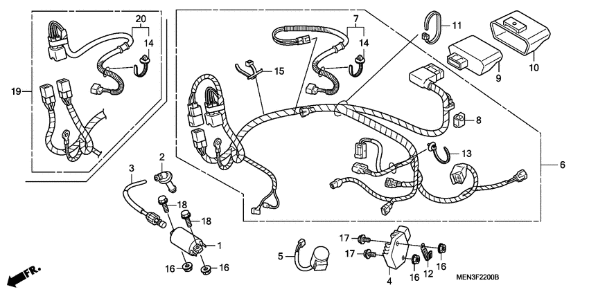 Harness wire