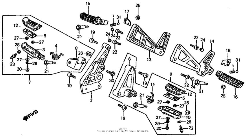 Footpegs