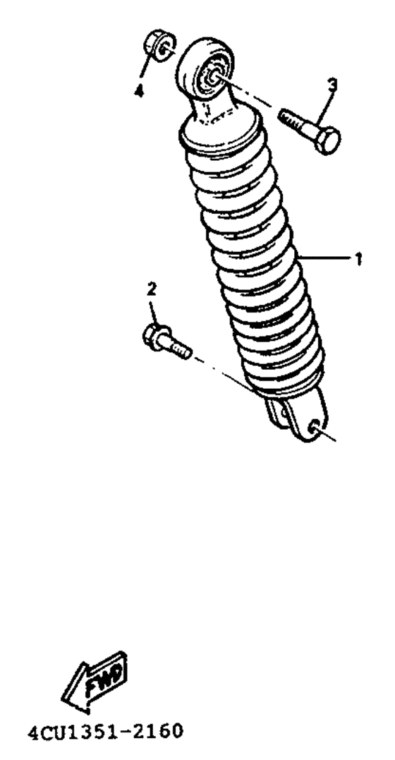 YE50 Задняя подвеска