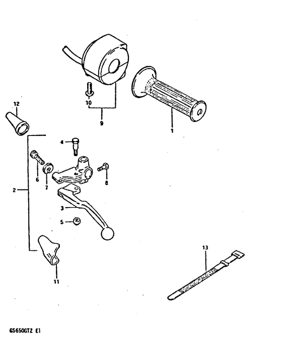 Left handle switch