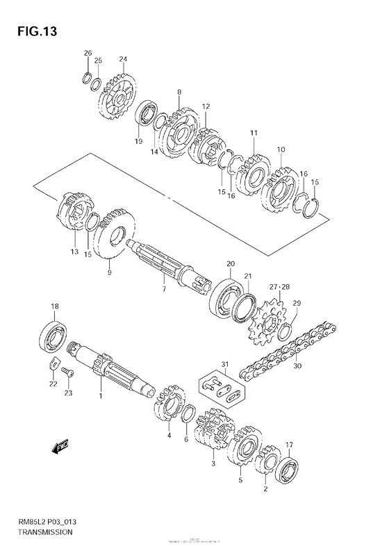 Transmission (Rm85L)