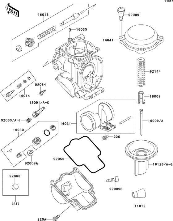 Carburetor parts(1/3)